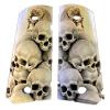 Compatible Replacement for Full Size 1911 Premium Gun Grips Colt Gov. & Clones Taurus, S&W, Springfield, Rock Island w/UV Skulls view 1