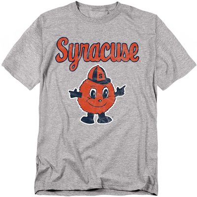 Syracuse University Official Vintage Otto Unisex Adult T-Shirt, Athletic Heather, Large