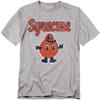 Syracuse University Official Vintage Otto Unisex Adult T-Shirt, Athletic Heather, Large view 1
