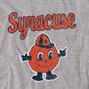 Syracuse University Official Vintage Otto Unisex Adult T-Shirt, Athletic Heather, Large view 2