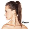 Rosemarie Collections Women's Dazzling Crystal Marquis Leaf Cluster Statement Clip On Earrings, 1.87" (Orange Crystal Gold Tone) view 4