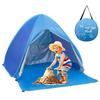 Pop Up Beach Tent Shade Sun Shelter UPF 50+ Canopy Cabana 2-3 Person for Adults Baby Kids Outdoor Activities Camping Fishing Hiking Picnic Touring (Blue) view 1
