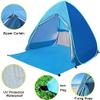 Pop Up Beach Tent Shade Sun Shelter UPF 50+ Canopy Cabana 2-3 Person for Adults Baby Kids Outdoor Activities Camping Fishing Hiking Picnic Touring (Blue) view 4