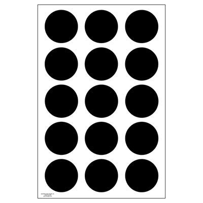 100 Pcs, 23" x 35 Military 6" Dot Training Target - Cardboard