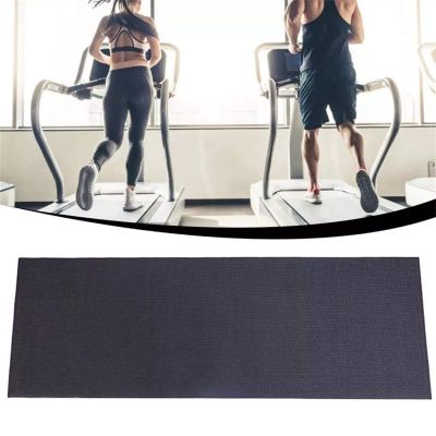 High-Density Thick Exercise Equipment Mat for Treadmill, Indoor Cycling Bikes, Weight Bench, Rowing Machine, Home Gym Protective Flooring, Sound Absorbing Mat Anti Vibration Pad 120600.4cm
