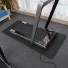 High-Density Thick Exercise Equipment Mat for Treadmill, Indoor Cycling Bikes, Weight Bench, Rowing Machine, Home Gym Protective Flooring, Sound Absorbing Mat Anti Vibration Pad 120600.4cm view 2