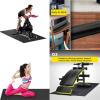 High-Density Thick Exercise Equipment Mat for Treadmill, Indoor Cycling Bikes, Weight Bench, Rowing Machine, Home Gym Protective Flooring, Sound Absorbing Mat Anti Vibration Pad 120600.4cm view 3