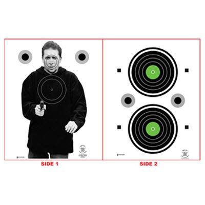 100 Pcs, 23" x 35" Trident Concepts Advanced 2-Sided Target