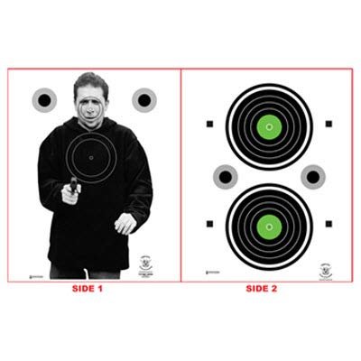100 Pcs, 23" x 35" Trident Concepts Advanced 2-Sided Target