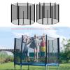 FEBUD Trampoline Enclosure Safety Net, 6ftReplacement Safe Nylon Trampoline Protection Net for Outdoor Children Injury Prevention view 2