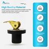 MARINE CITY Brass Snap Lock Baitwell Plugs Strong and Sturdy Fine Finish Drain Plug with Innovative Design for Boats, Yachts, Kayaks, Marines (0.6 Inches) view 3
