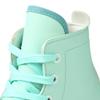 Risup Roller Skates for Women, Men - Cowhide High-Top Classic Double-Row Four-Wheel Skates (Green Flash, US 8) view 2