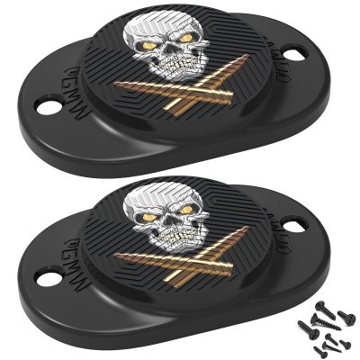GMW Gun Magnet [2-Pack] | 30 lbs. Rating Magnetic Gun Mount | HQ Rubber Coated Gun Magnet Buckler Series for Car, Truck, Desks, Safes, and Walls | Indoor Gun Racks| Concealed Gun Holder for Handgun