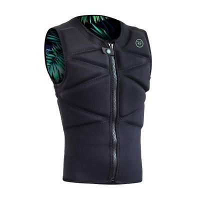 Pali Women's Water Vest - Kiteboarding, Wing Foiling, Wakeboarding, Watersports Black XS