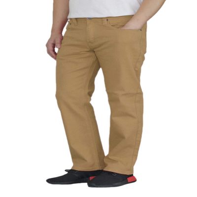 AIRNINE Men's Twill Stretch Slim Fit Jeans (Wheat_S21, 38X30)