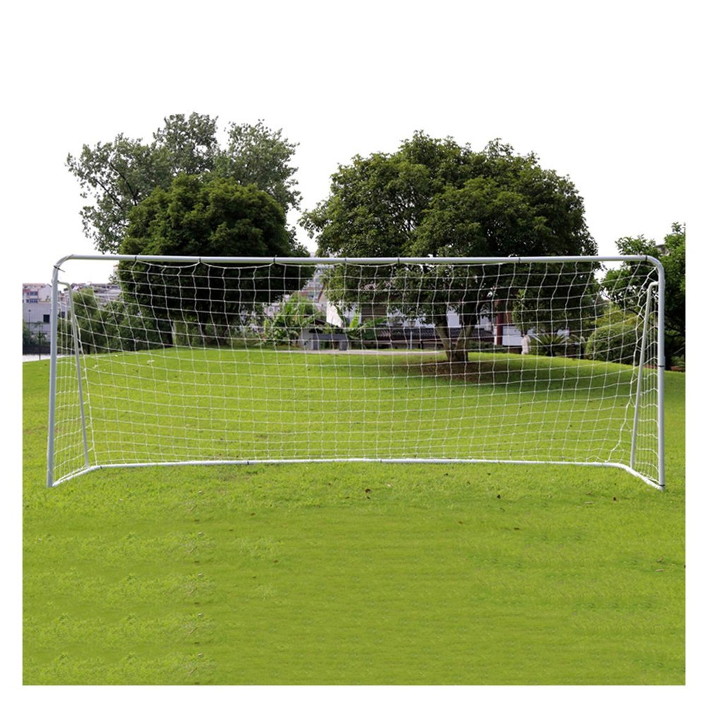 Soccer Goals Hua Outdoor Large-Scale Football Goal Steel Tube Support Football Sports Training Frame, 300x200x120cm, Suitable for Home Garden School
