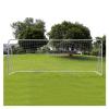 Soccer Goals Hua Outdoor Large-Scale Football Goal Steel Tube Support Football Sports Training Frame, 300x200x120cm, Suitable for Home Garden School view 1