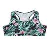 Kaerm Kid Girls Criss Cross Sport Training Bra Top Racerback Gymnastic Athletic Performance Crop Top Pink 14 view 1