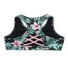 Kaerm Kid Girls Criss Cross Sport Training Bra Top Racerback Gymnastic Athletic Performance Crop Top Pink 14 view 2