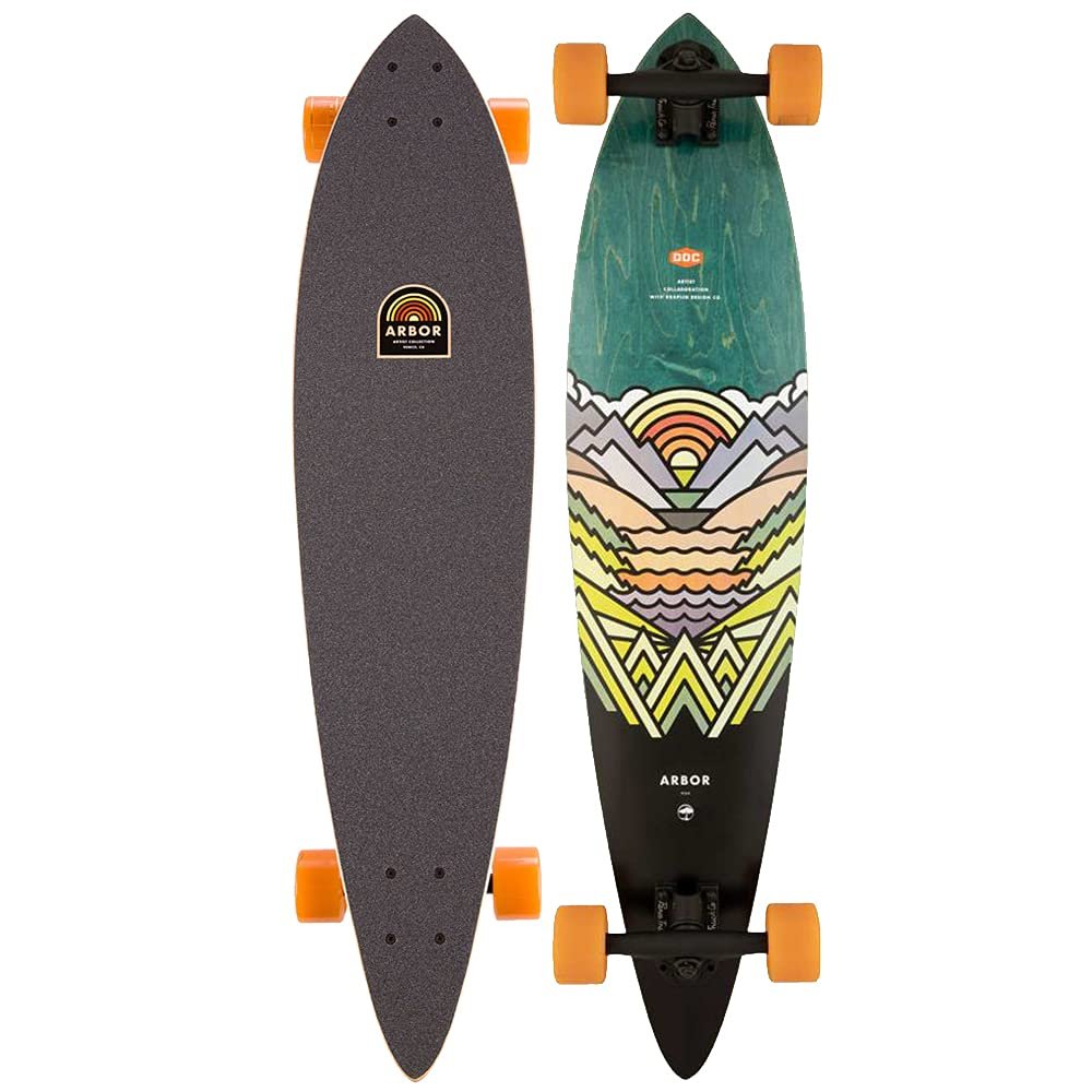 Arbor Skateboards Artist Fish Multi Longboard Complete