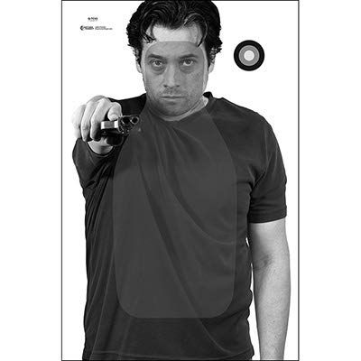 100 Pcs, 23" x 35" FBI/DEA Q Photo Target (Version A)