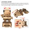 E.T Dragon Night Vision Mount Rhino NVG Mount for L4G24 Metal Helmet g24 Mount PVS15/18 TAN view 2