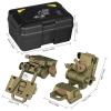 E.T Dragon Night Vision Mount Rhino NVG Mount for L4G24 Metal Helmet g24 Mount PVS15/18 TAN view 3