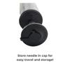 ibodycare Pilates 4" (10cm) Accessory Mini Ball Pump for Sports Balls, Including Soccer, Basketball, Kickball, Play Ball, Volleyball, Travel Friendly (Pump-Only) view 3