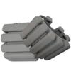 TOPLNER Wrist Weights 1 Pound Each, 2 Bracelets Per Set Strength Training - Wearable Durable and washable Silicone Wrist and Ankle Weights for Fitness Walking Jogging Yoga (Grey) view 1