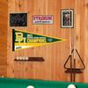 Baylor BU Bears Basketball 2021 National Champions Pennant Flag view 2