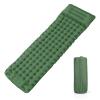 Camping Sleeping Pad, Foot Press Inflatable Sleeping Mat with Pillow, Hiking Air Mattress - Lightweight, Durable Waterproof Air Mattress Compact Hiking Pad - Upgrade Thickness (Green) view 1