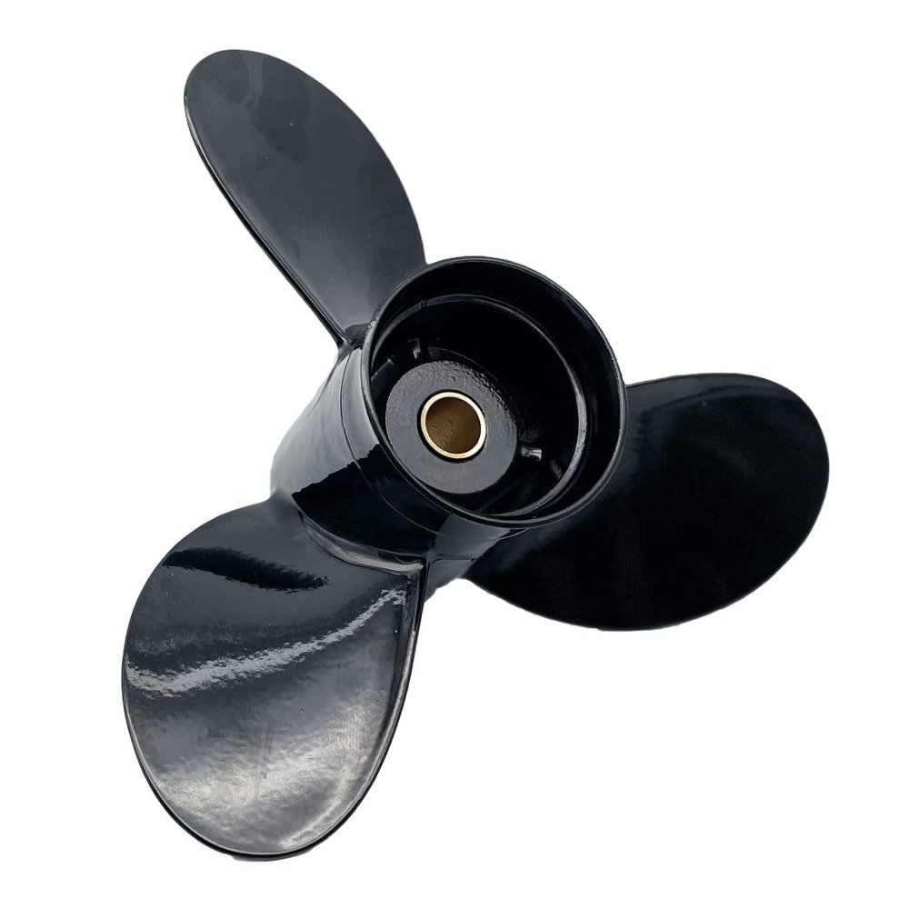 RASON PROPELLER Aluminum Outboard 3 Blades Propeller Replacement for MercuryTohatsu 8-9.9HP 8.9X9.5 Pitch OEM 3B2B64519-1