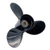 RASON PROPELLER Aluminum Outboard 3 Blades Propeller Replacement for MercuryTohatsu 8-9.9HP 8.9X9.5 Pitch OEM 3B2B64519-1 view 1