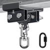 BeneLabel Heavy Bag Hanger for Beam, Boxing Bag Hanger, Heavy Bag Mount, Punching Bag Mount with Carabiner and 360Swivel, Boxing Bag Bracket for Home Gym, 900LB Capacity view 1