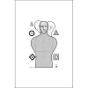 100 Pcs, 11.5" x 22" Reduced Size Target Designed for The Williamson Co Sheriffs Office view 1