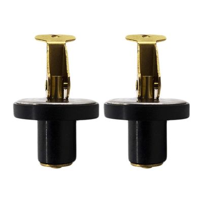 MARINE CITY Brass Snap Lock Baitwell Plugs Strong and Sturdy Fine Finish Drain Plug with Innovative Design for Boats, Yachts, Kayaks, Marines (1/2 Inches)