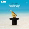 MARINE CITY Brass Snap Lock Baitwell Plugs Strong and Sturdy Fine Finish Drain Plug with Innovative Design for Boats, Yachts, Kayaks, Marines (1/2 Inches) view 2