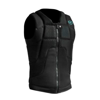 Ride Engine Defender HF Impact Water Vest - Kiteboarding, Wing Foiling, Wakeboarding, Watersports Black L