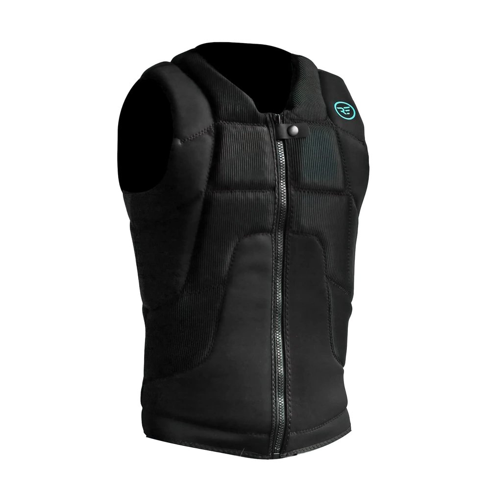 Ride Engine Defender HF Impact Water Vest - Kiteboarding, Wing Foiling, Wakeboarding, Watersports Black L