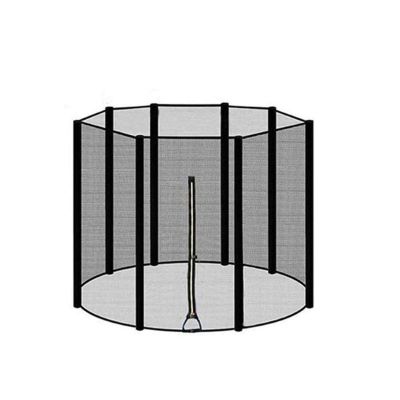 FEBUD Trampoline Enclosure Safety Net, 12ft Replacement Safe Nylon Trampoline Protection Net for Outdoor Children Injury Prevention