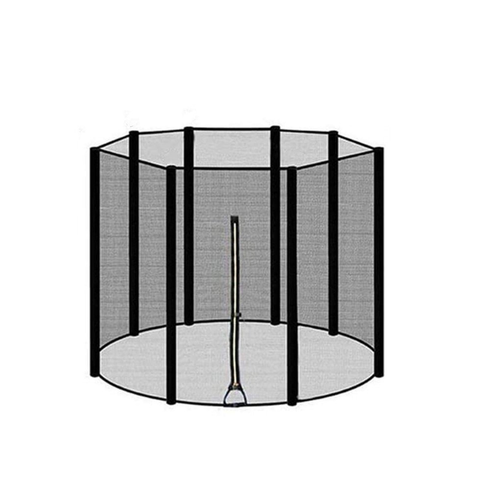 FEBUD Trampoline Enclosure Safety Net, 12ft Replacement Safe Nylon Trampoline Protection Net for Outdoor Children Injury Prevention