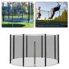 FEBUD Trampoline Enclosure Safety Net, 12ft Replacement Safe Nylon Trampoline Protection Net for Outdoor Children Injury Prevention view 3