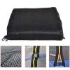 FEBUD Trampoline Enclosure Safety Net, 12ft Replacement Safe Nylon Trampoline Protection Net for Outdoor Children Injury Prevention view 4