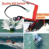 Marine Kill Switch Safety Stop Switch Lanyard Replacement for Marine Tohatsu Outboard Engine Motor Urgent Stop Switch - Boat Kill Switch view 3