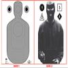 100 Pcs, 23" x 35" Charleston (Sc) Police Two Sided Tq-21 Target view 1