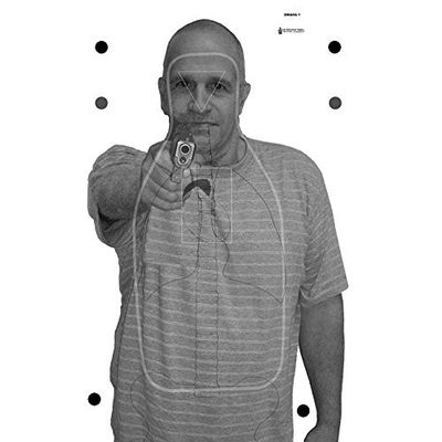 24 Pcs, 23" x 35" Omaha (Ne) Pd Training Target (Version 1)