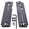 Cool Hand 1911 Full Size G10 Grips, Screws Included, Big Scoop, Ambi Safety Cut, Sunburst Texture (White/Black) view 2