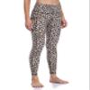 Colorfulkoala Women's High Waisted Tummy Control Workout Leggings 7/8 Length Yoga Pants with Pockets (S, Leopard) view 3