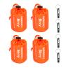 GOGOOD 4 Pack Emergency Bag Survival Bivvy Sack with Whistles, Lightweight Portable Emergency Supplies for Outdoor Camping Hiking Keep Warm After Earthquakes, Hurricanes Disasters view 1