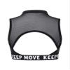 Yeahdor Kids Girls Zipper Athletic Dance Crop Tops High Mock Neck Tank Tops Open Back Sleeveless Dancewear Black 4 view 2